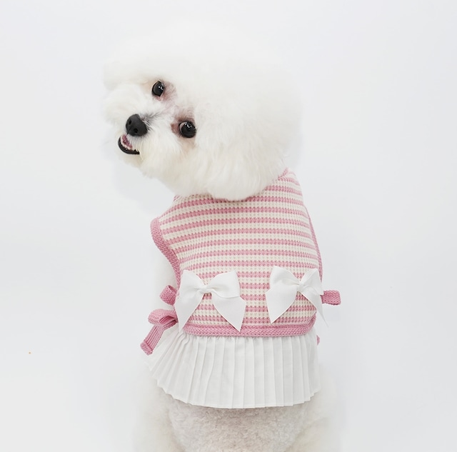 足を通さないワンピースウェア　-　(PINK)