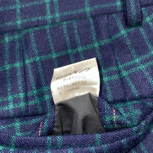 vintage CELINE wool check pants