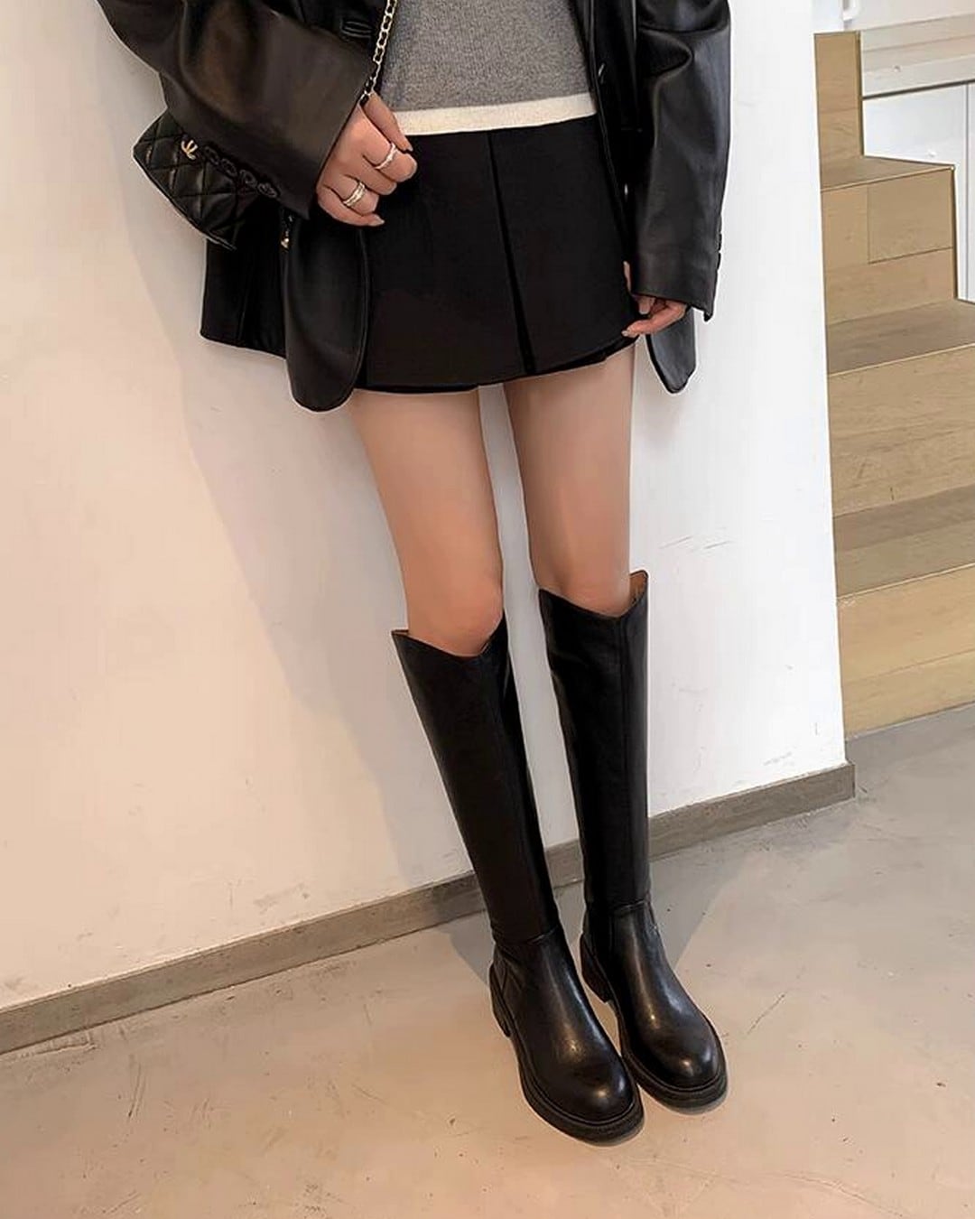 ストレートトールブーツ G24002