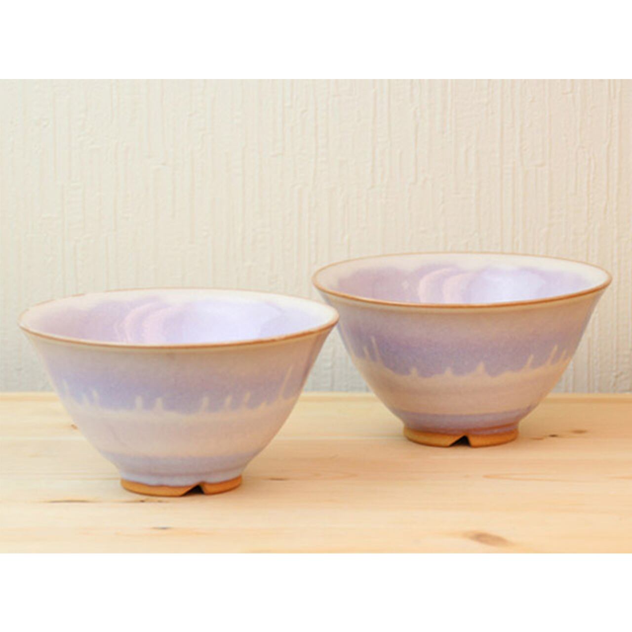 萩焼 リズム ご飯茶碗セット Zakka Marche