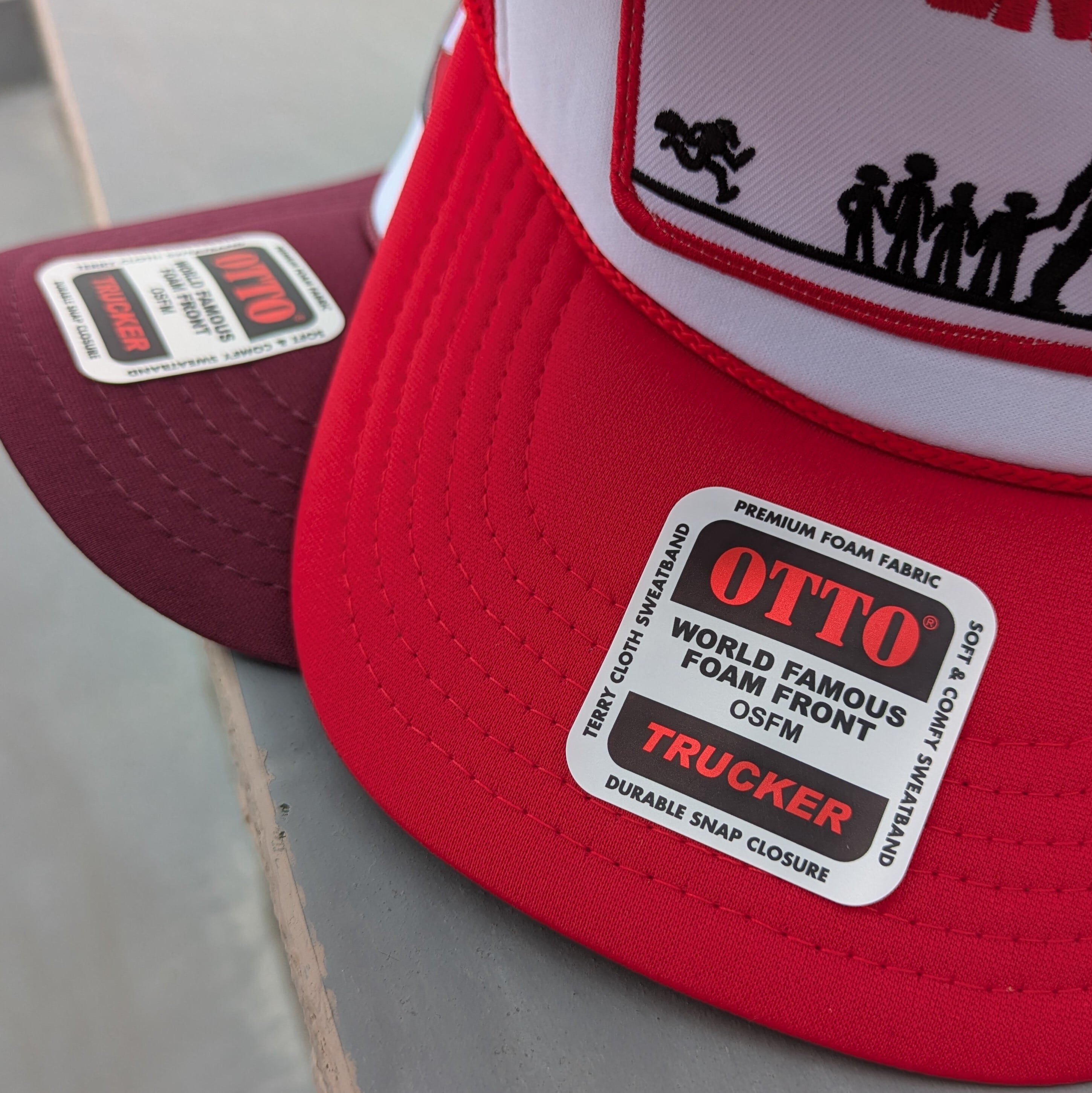 【 OTTO CAP オットーキャップ 】 『 The Goonies グーニーズ 』 トラッカーキャップ/ メッシュキャップ / RED 〚アメリカン雑貨 アメトイ〛