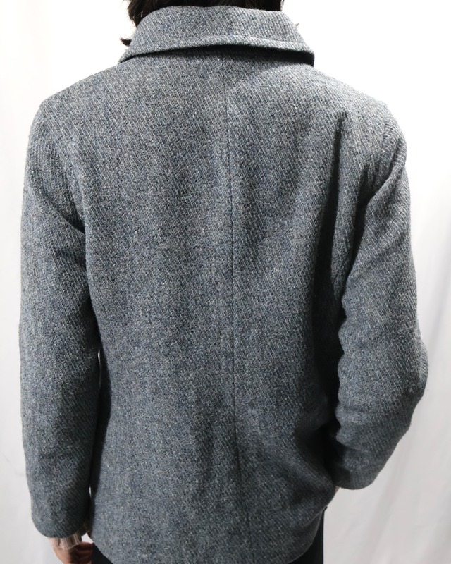 【00s A.P.C.】fly front wool jacket