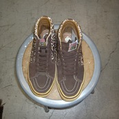 00s VANS SK8-HI ハラコ レオパード US9