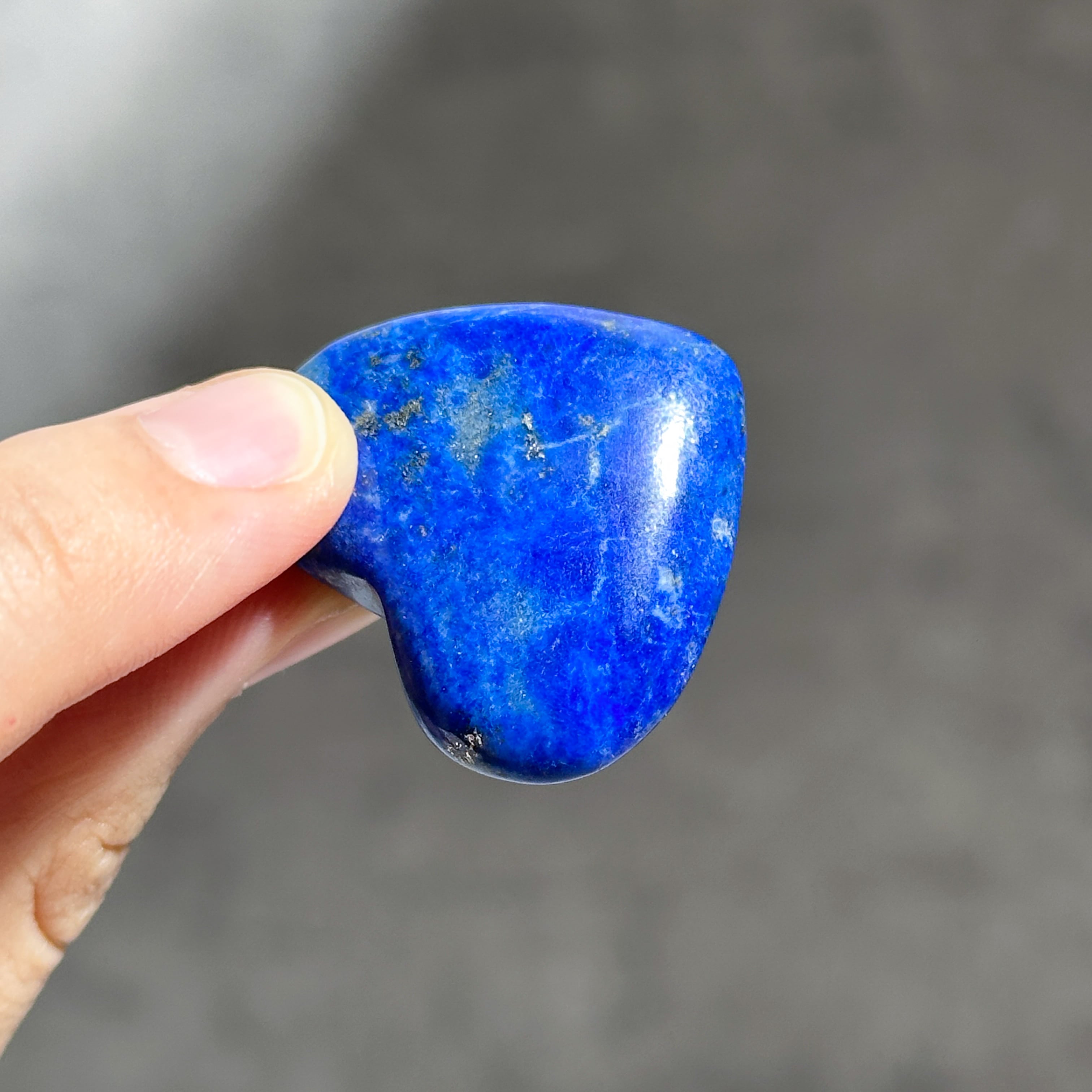 ラピスラズリ ハート型54♡ Lapis Lazuli ♡天然石・鉱物