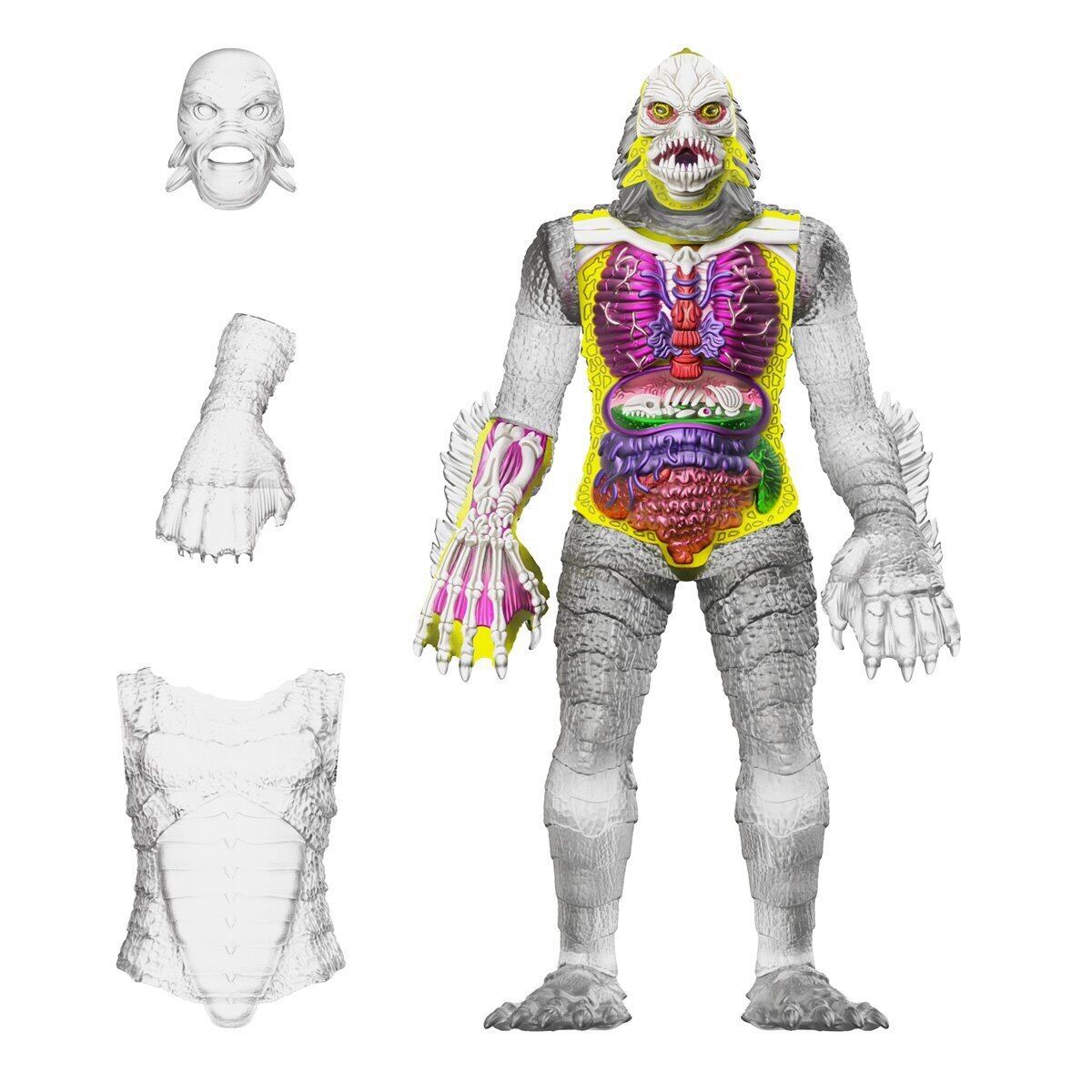 スーパー7 スーパーサイボーグ 大アマゾンの半魚人 ギルマン(クリア