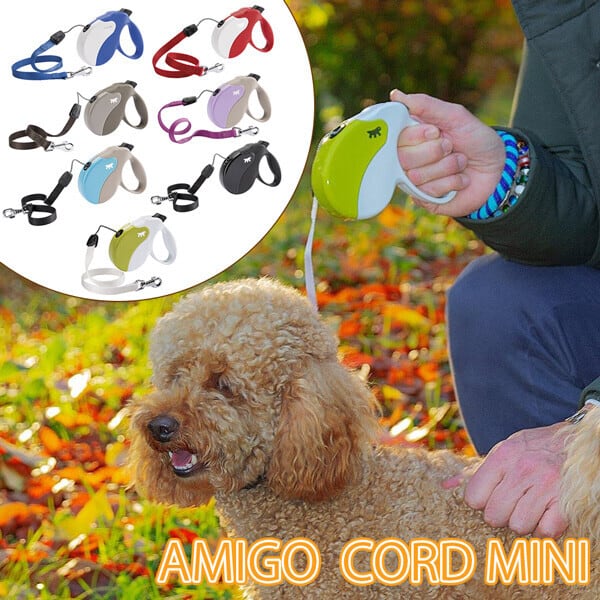 犬用リード 伸縮リード アミーゴ コード MINI AMIGO CORD コード3m ...