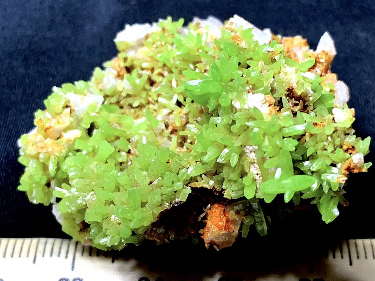 超高品質】広西省桂林恭城産緑鉛鉱・9・29g(中国産鉱物標本 超高品質】広西省桂林恭城産緑鉛鉱・9・29g(中国産鉱物標本