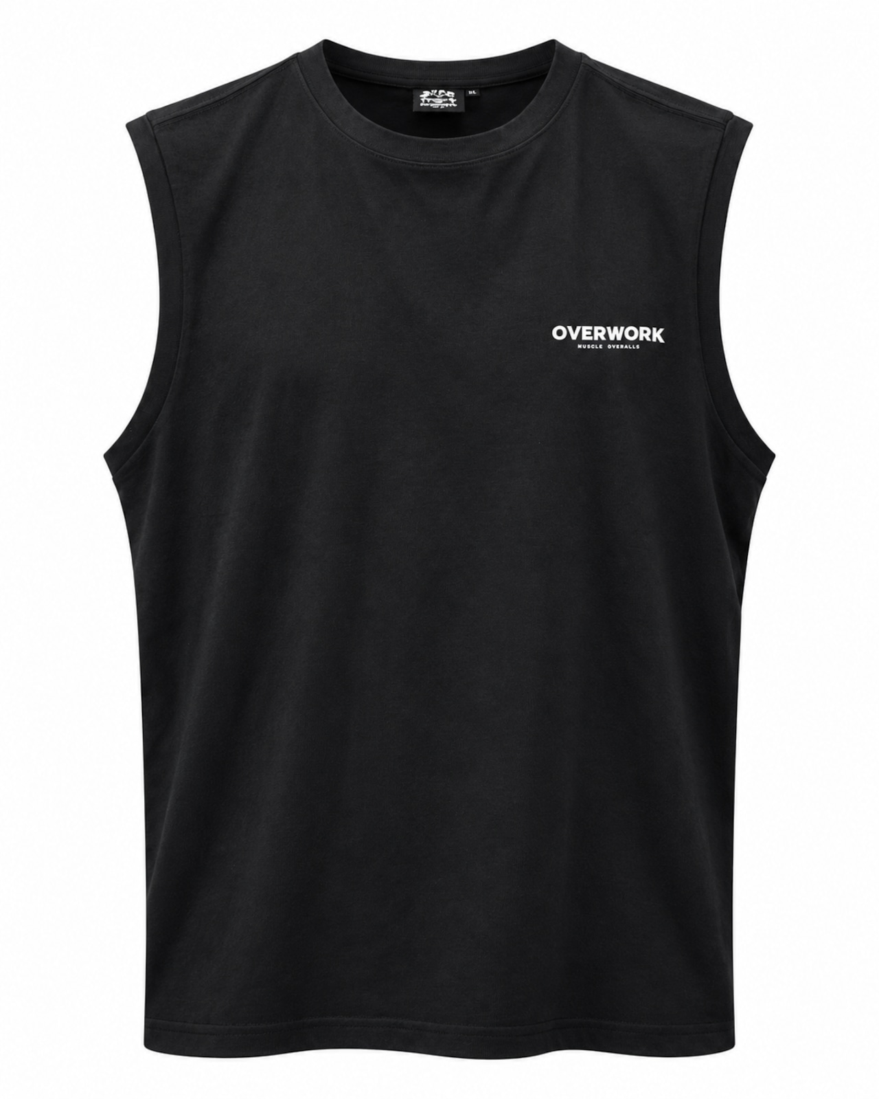 ステロイド不使用_sleeveless_BLACK/WHITE