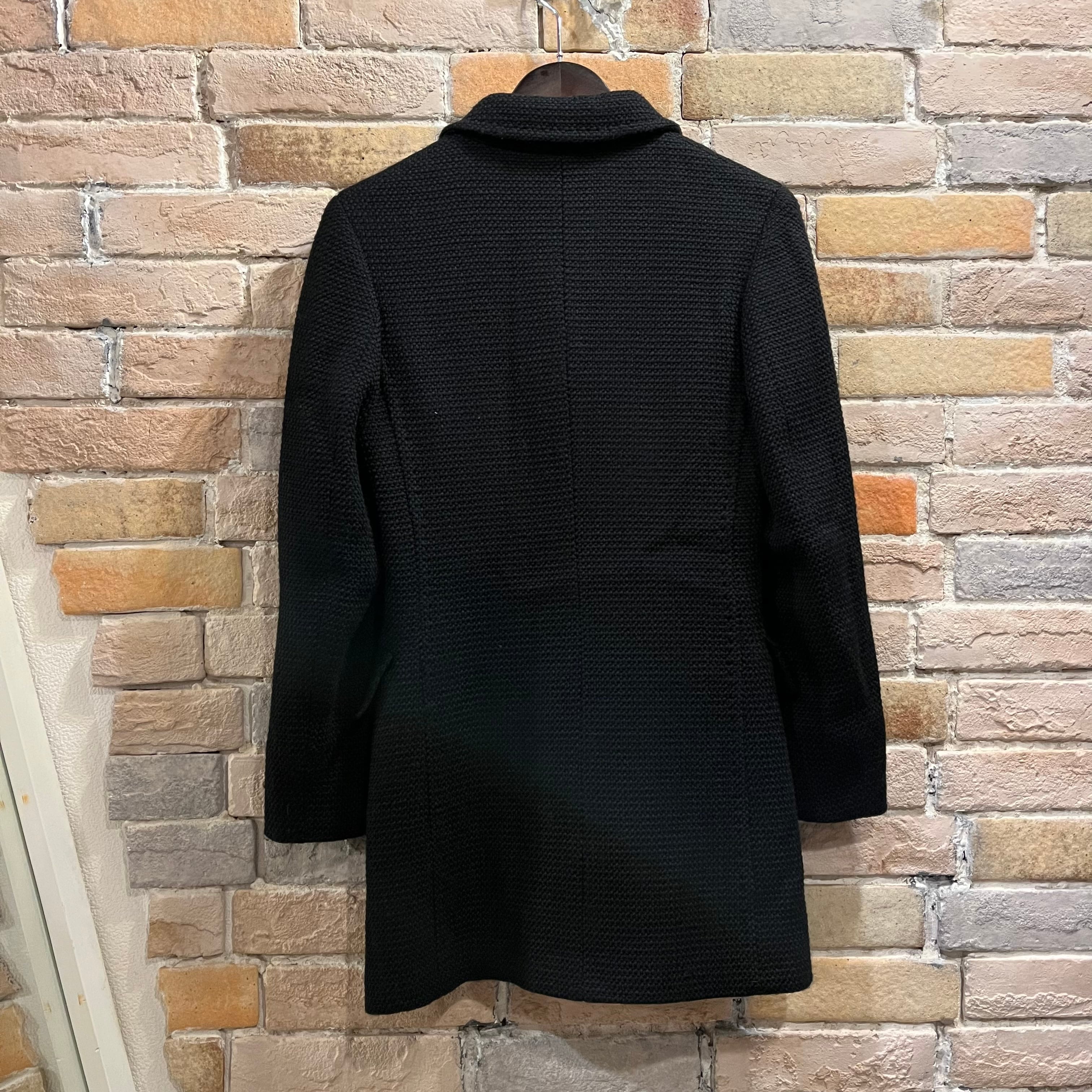 belvest ladies wool coat size38 black ベルベスト イタリア製ウール