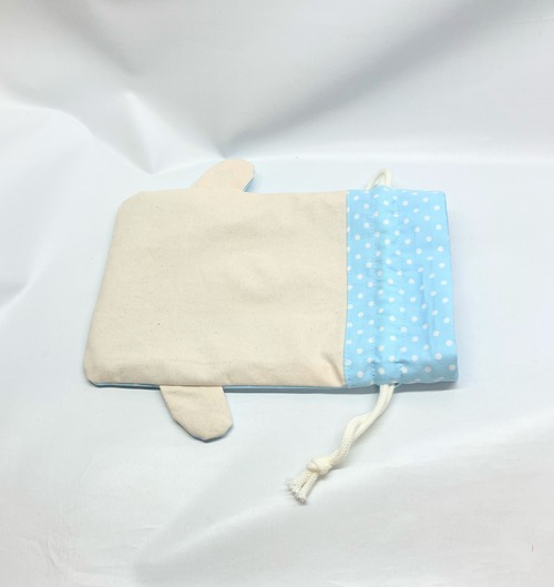 ジンベエザメ　巾着袋　給食袋｜とりさん工房ーかわいいハンドメイドポーチ