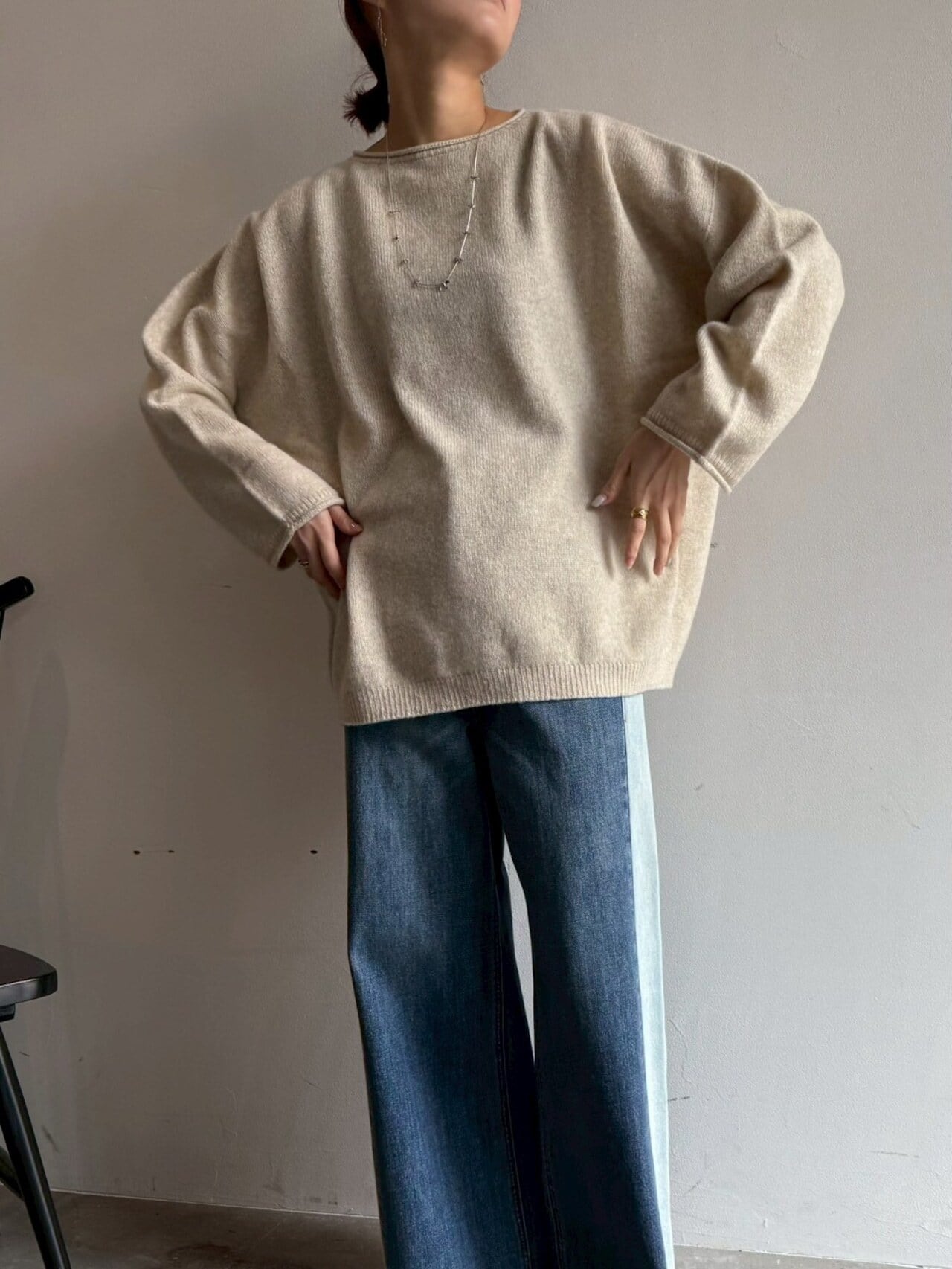 cafune;】カシミアブレンドニット | valance 福井｜レディース