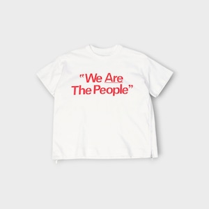 sacai【We Are The People T-shirt】