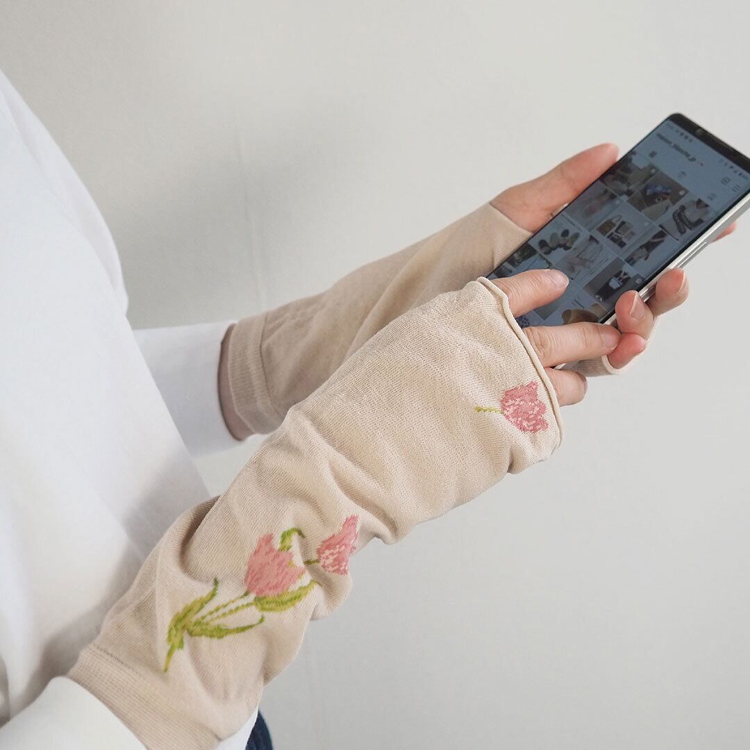 3連休のみ価格】SNIDEL ポーチチャーム付きUVカットアームカバー