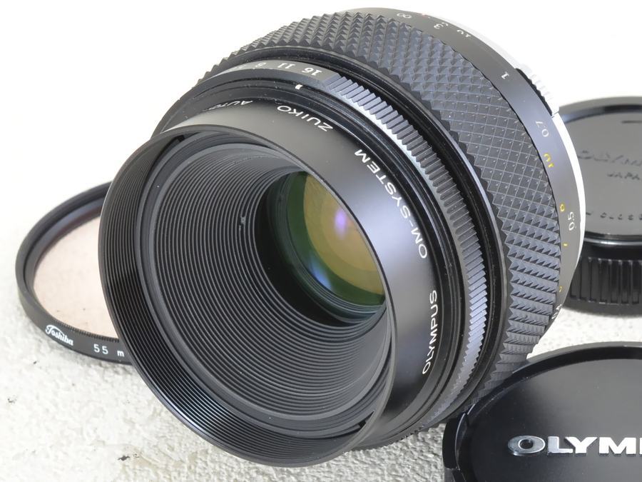 OLYMPUS ZUIKO AUTO-MACRO 50mm F2 整備済 オリンパス（21221） サンライズカメラーSunrise Cameraー