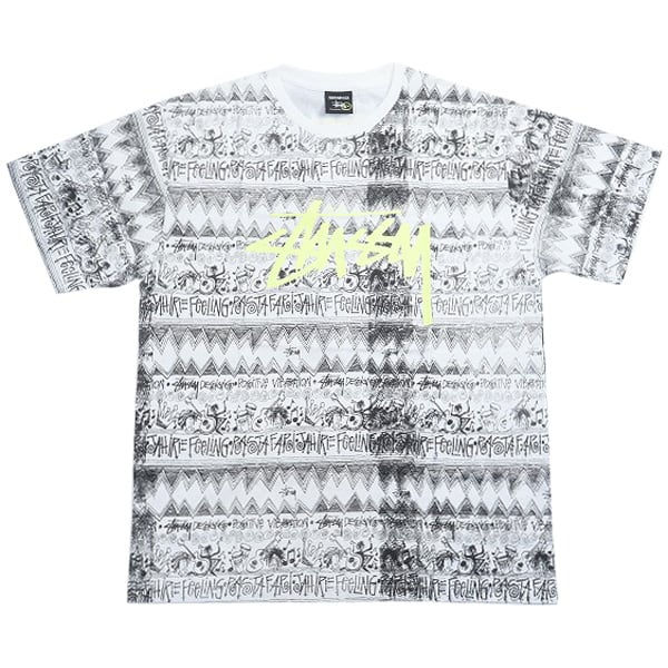 STUSSY×RESONATE GOODENOUGH 総柄Tシャツ L - Tシャツ/カットソー(半袖 ...