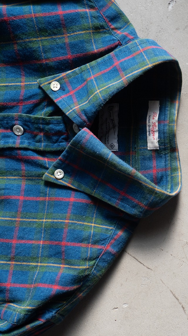 "GANT RUGGER" used Indigo oxford BD shirt