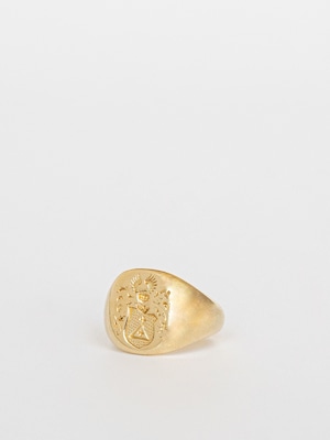 Gold Signet Ring / United Kingdom