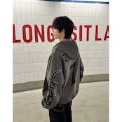 ストリート フレイム ダイヤ ジップパーカー T1890