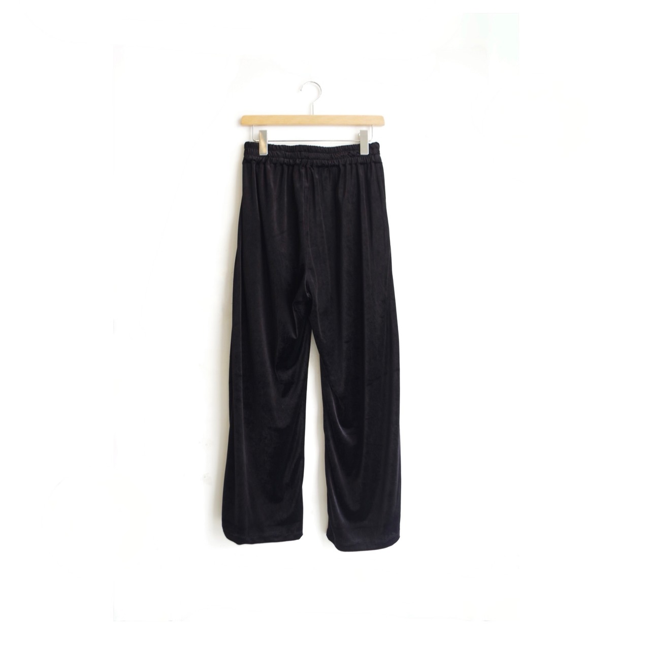 SINME  ベロア パンツ ショート　ブラック