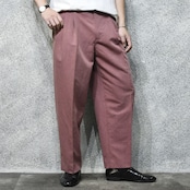 avantz marble pink rayon blend 2 tuck slacks
