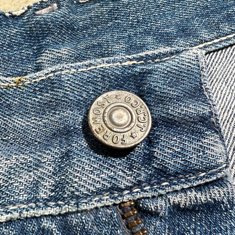 オ*ピ様 60s vintage foremost 黄色耳デニム d1313f410110e712a8a7bedf719b23