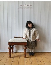 韓国子供服 / 26winter / monbebe / ボアジャケット / キッズ *S~XL*