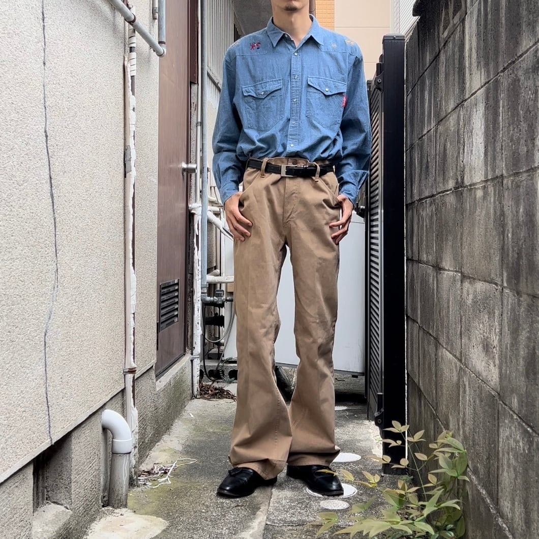 70s “Mr. leggs” Bell botom pants 70年代 ベルボトム フレアパンツ ...