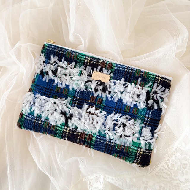5【ポーチM】Couture Pouch〔LINTON〕