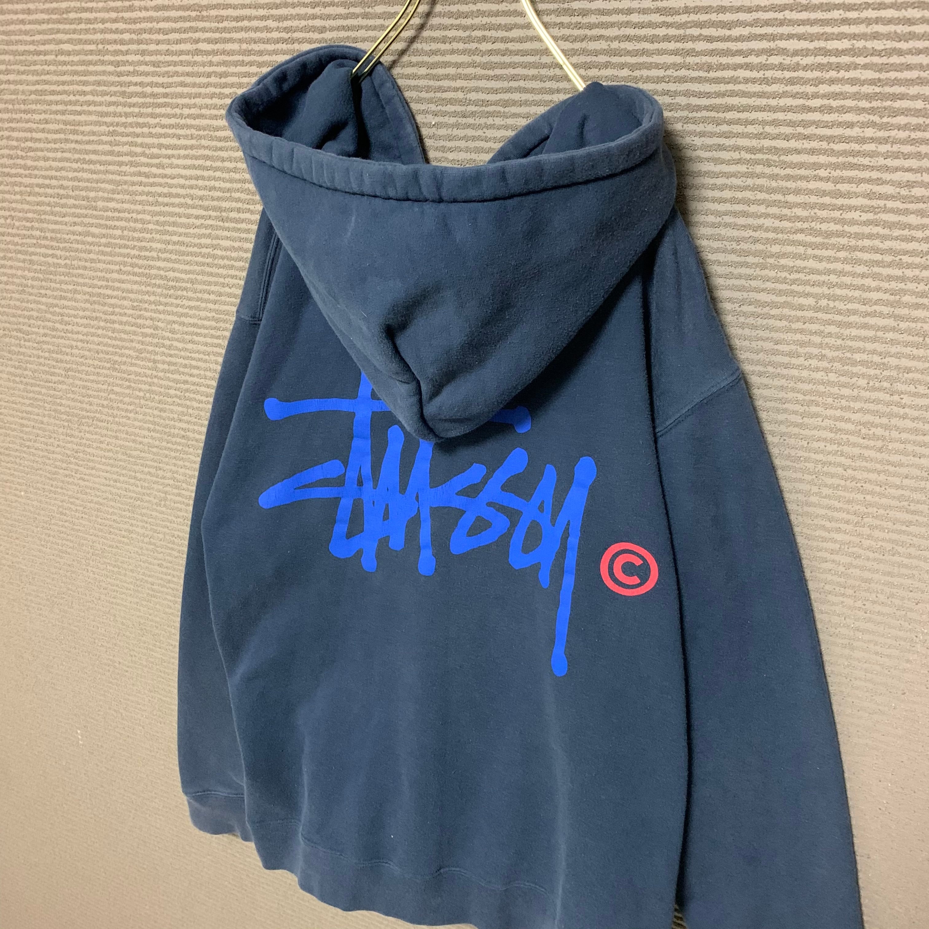 入手困難】old stussy ステューシー パーカー ジップ 古着 L | 古着屋