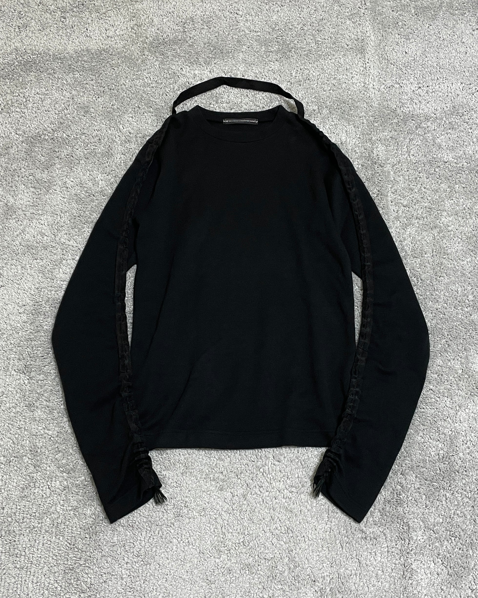 専用出品yuji yamada 黒 セーター Yuji Yamada - bondage sweater | kryptos room