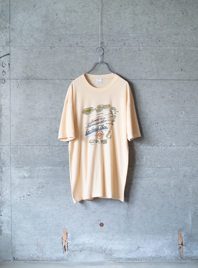 "Shell Seekers" 1990s Caribbean Sea t-shirt