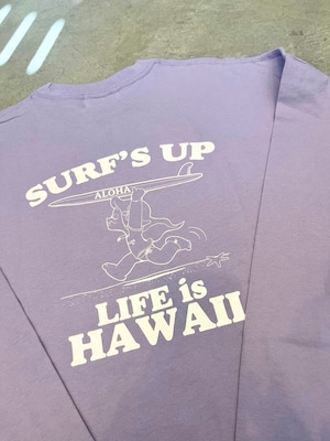 限定！LIFE is × MAPUAコラボsurf's upロンT ¥5,990+tax(¥6,589)