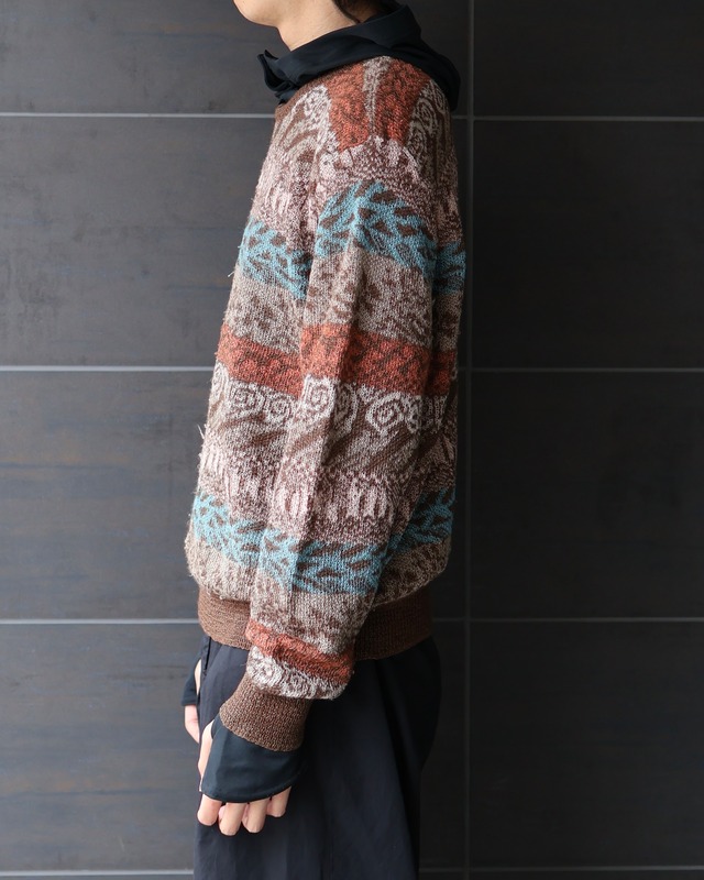 Fair Isle short length knit
