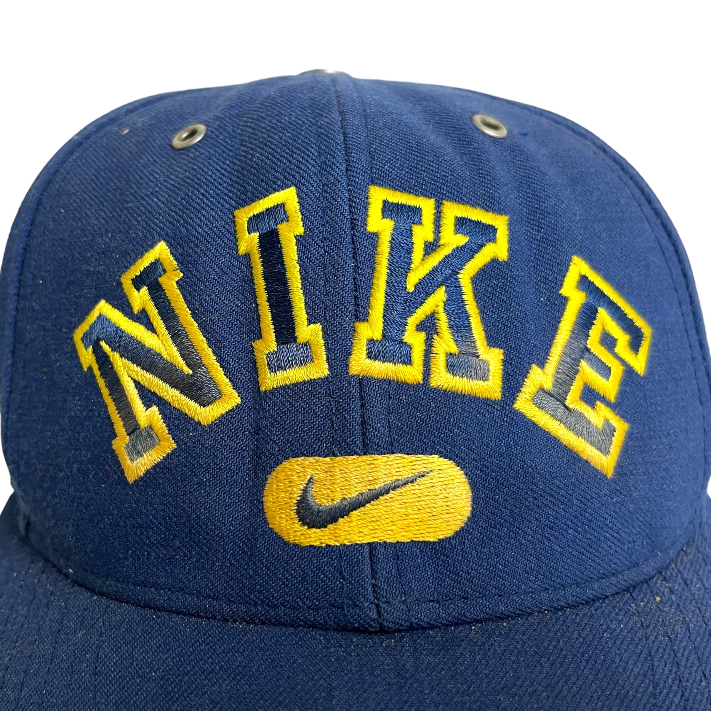 キャップ/帽子】90s NIKE カレッジロゴ アーチロゴ ビンテージ キャップ/帽子】90s NIKE カレッジロゴ アーチロゴ ビンテージ
