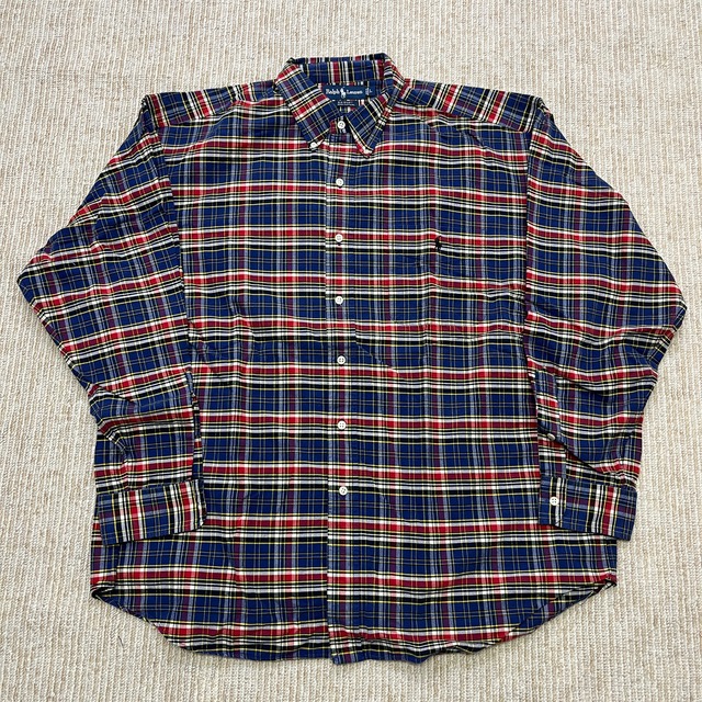 #RALPH LAUREN B.D CHECK BIG SHIRT