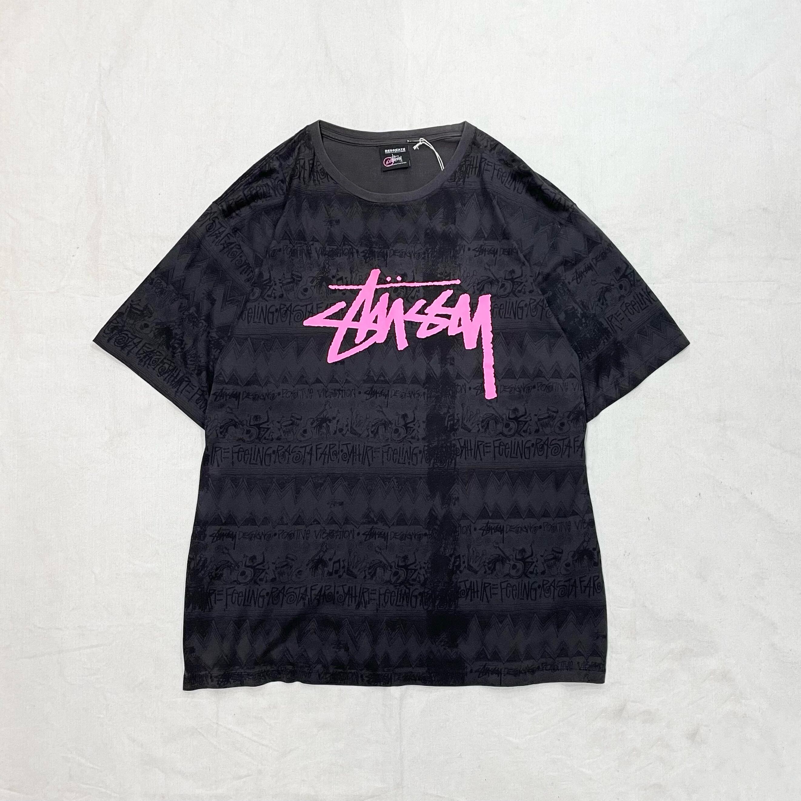 Stussy × RESONATE GOODENOUGH × FRAGMENT DESIGN / Logo Print Tee