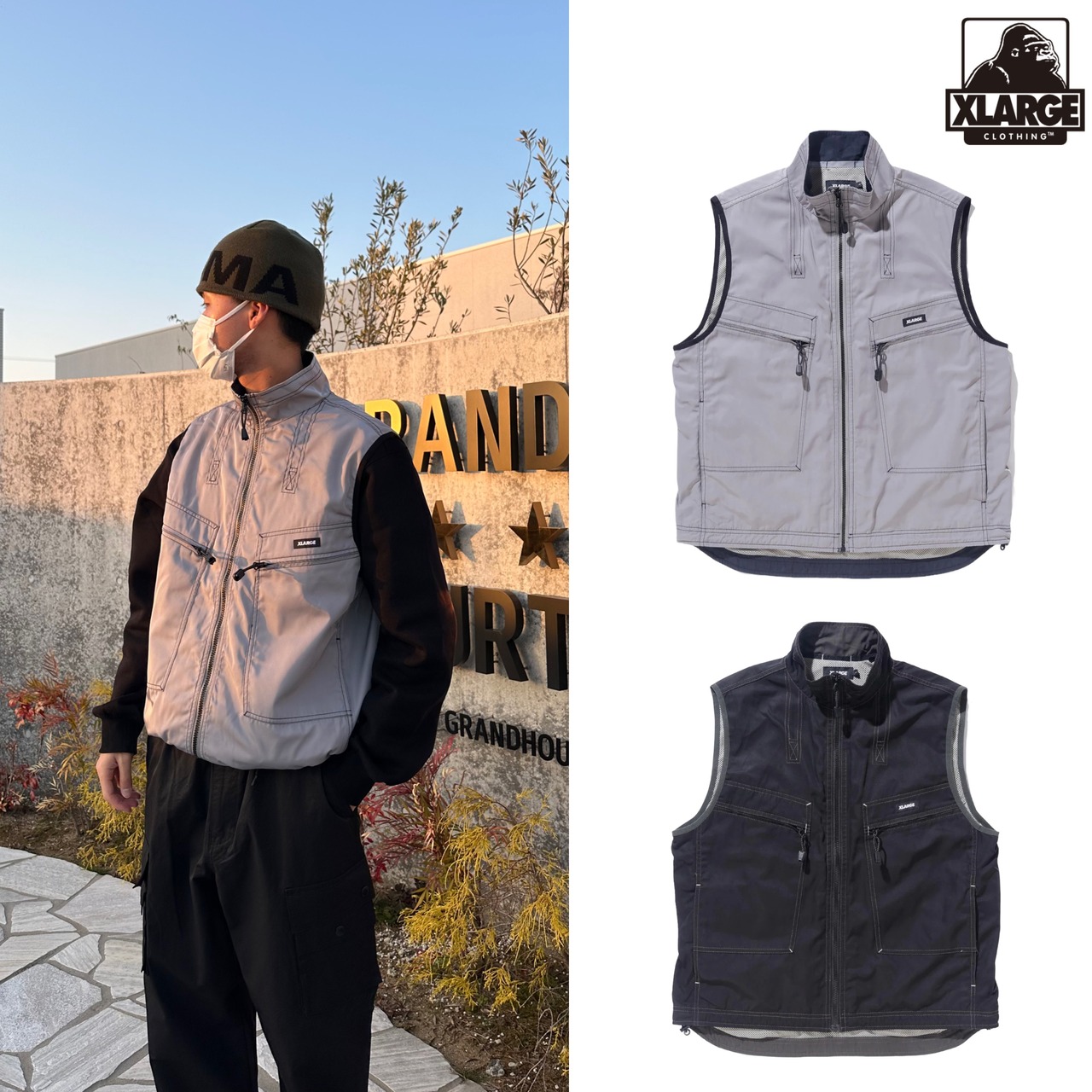 【XLARGE】TACTICAL VEST 【エクストララージ】