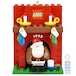 ホールマーク LEGO レゴ 暖炉とサンタクロース クリスマスオーナメント 箱入