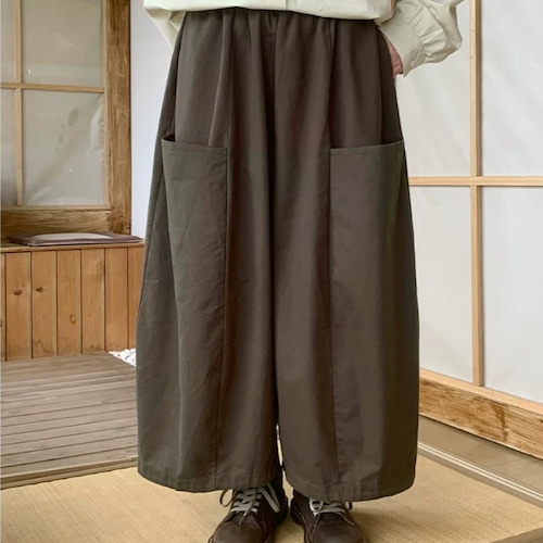 ポケットデザインバルーンパンツ ・12550