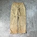90s USA製 ブラウン ダブルニー Carhartt B01 30×32
