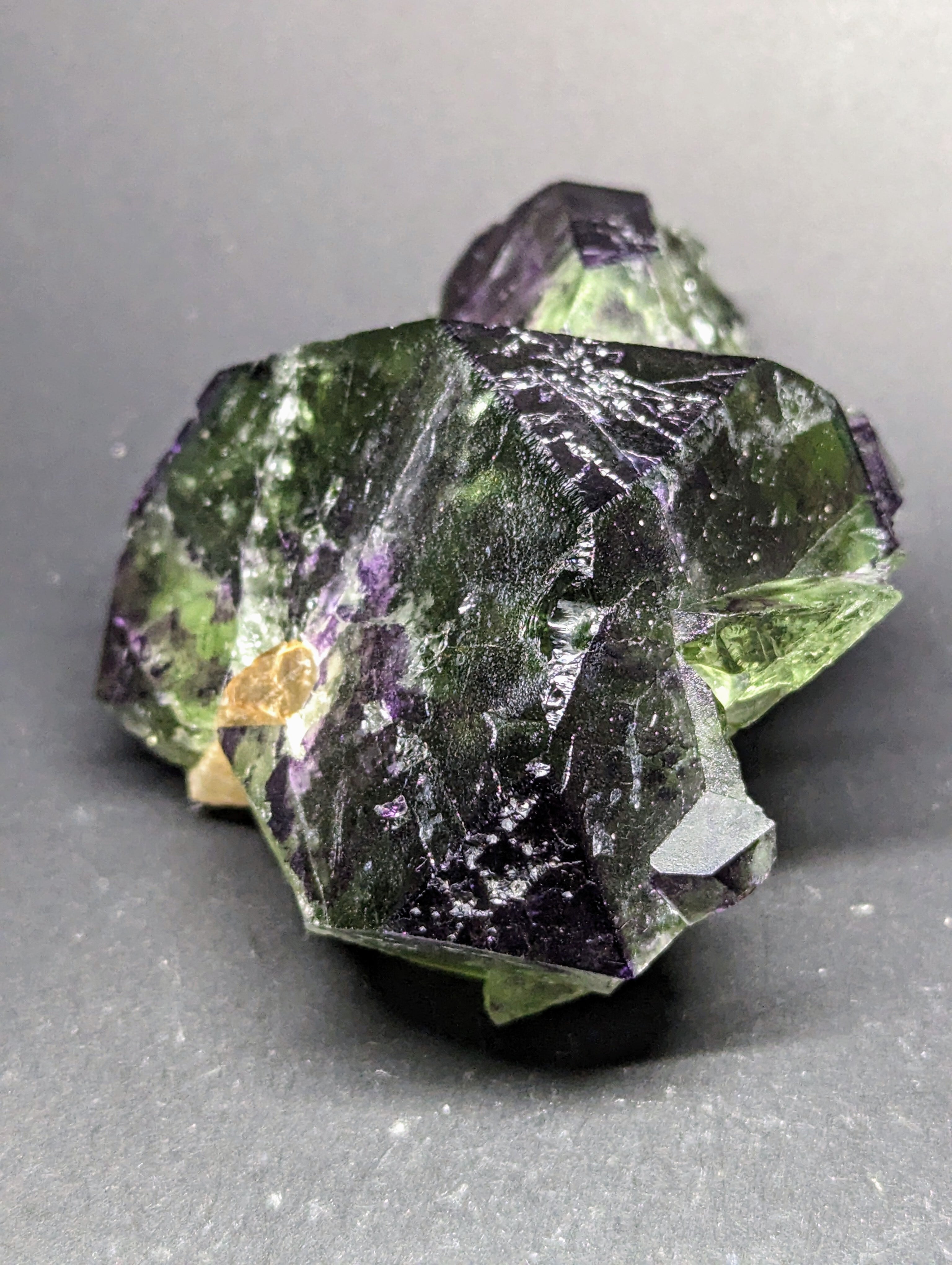 希少色/大型結晶】オコルスフローライト Okorusu mine, Namibia R5 