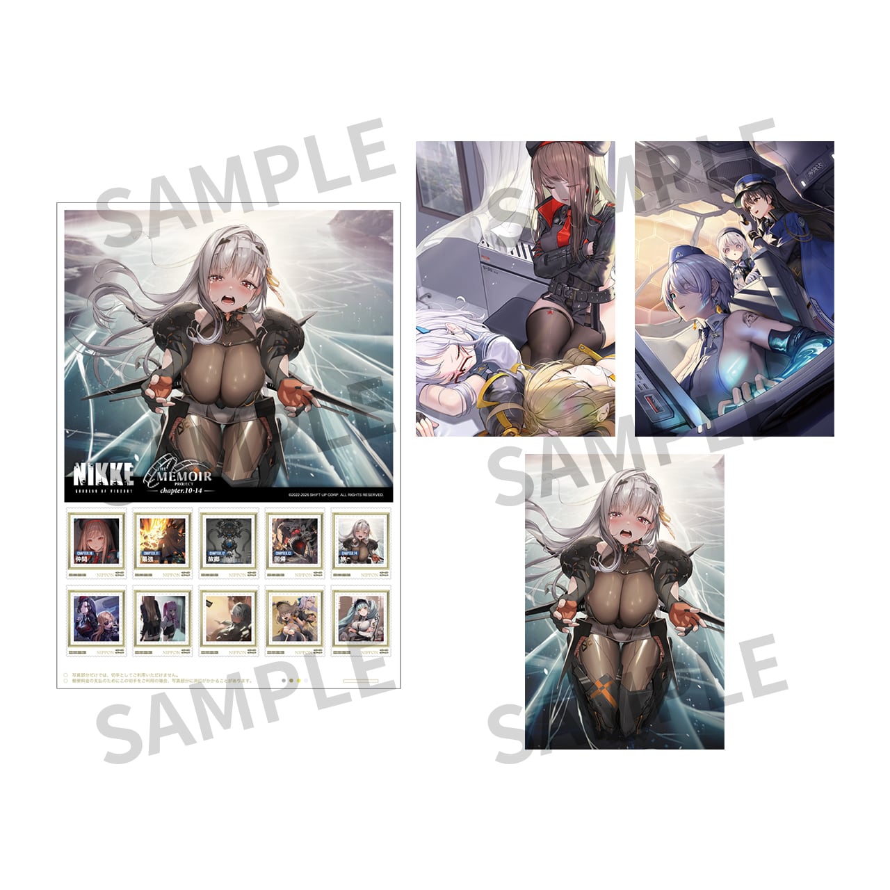勝利の女神 : NIKKE メガニケストア限定　アクリルスタンド　3点セット 勝利の女神：NIKKE』新商品発売決定！ | 株式会社アルジャーノン