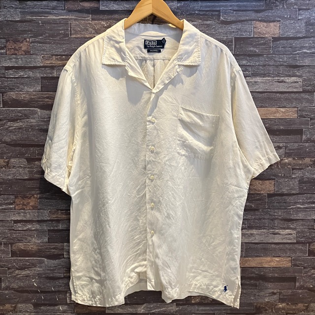 RALPH LAUREN CALDWELL LINEN/SILK SHIRT