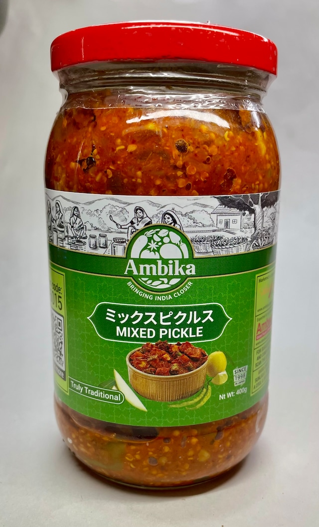 グリーンチリピクルス　Pickle Green Chili 400g