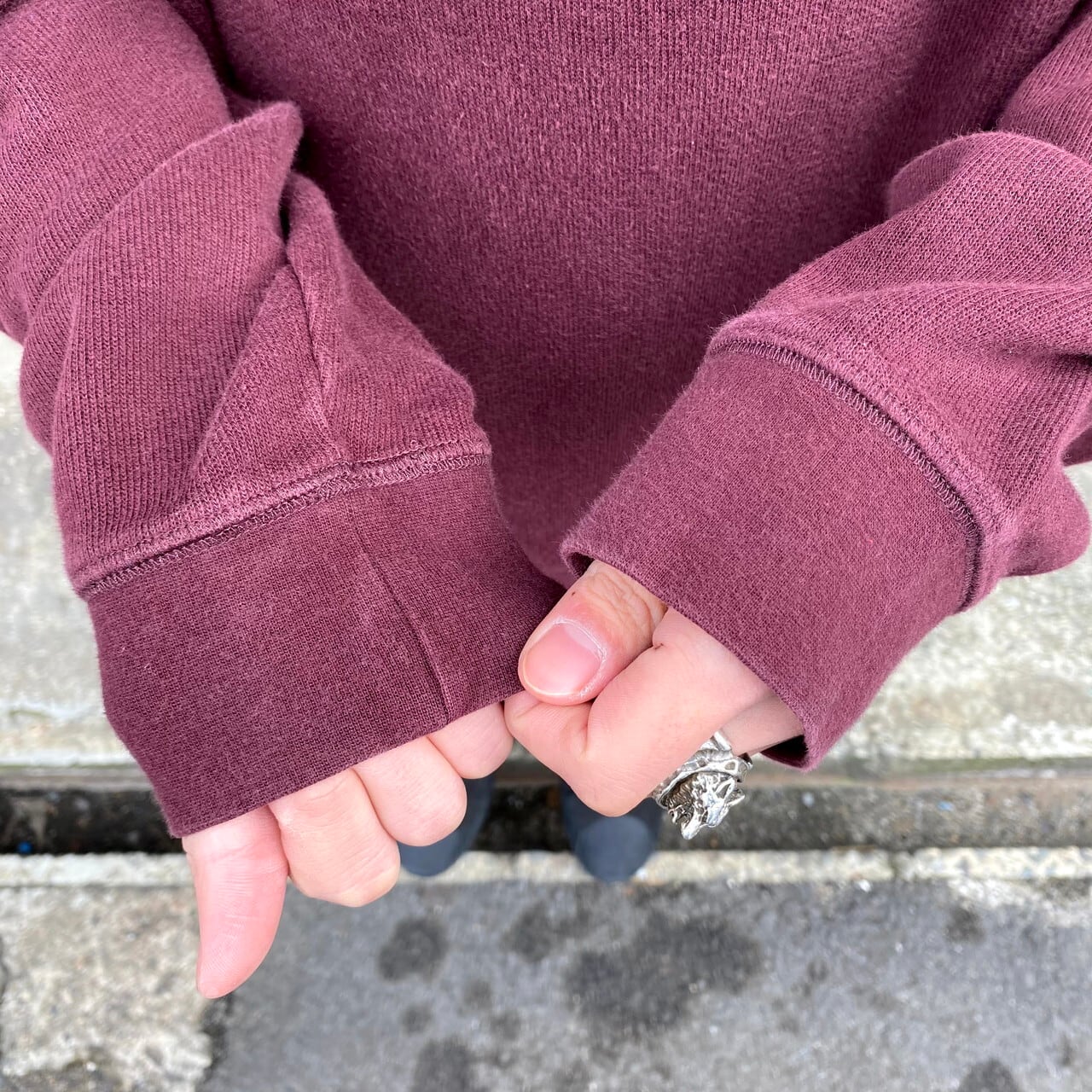 Carhartt カーハート ワンポイントロゴ ハーフジップ スウェットシャツ