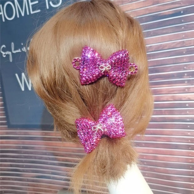 SALE❣️【即納❣️【複数デザイン】ヘアピン ヘアゴム ハート リボン