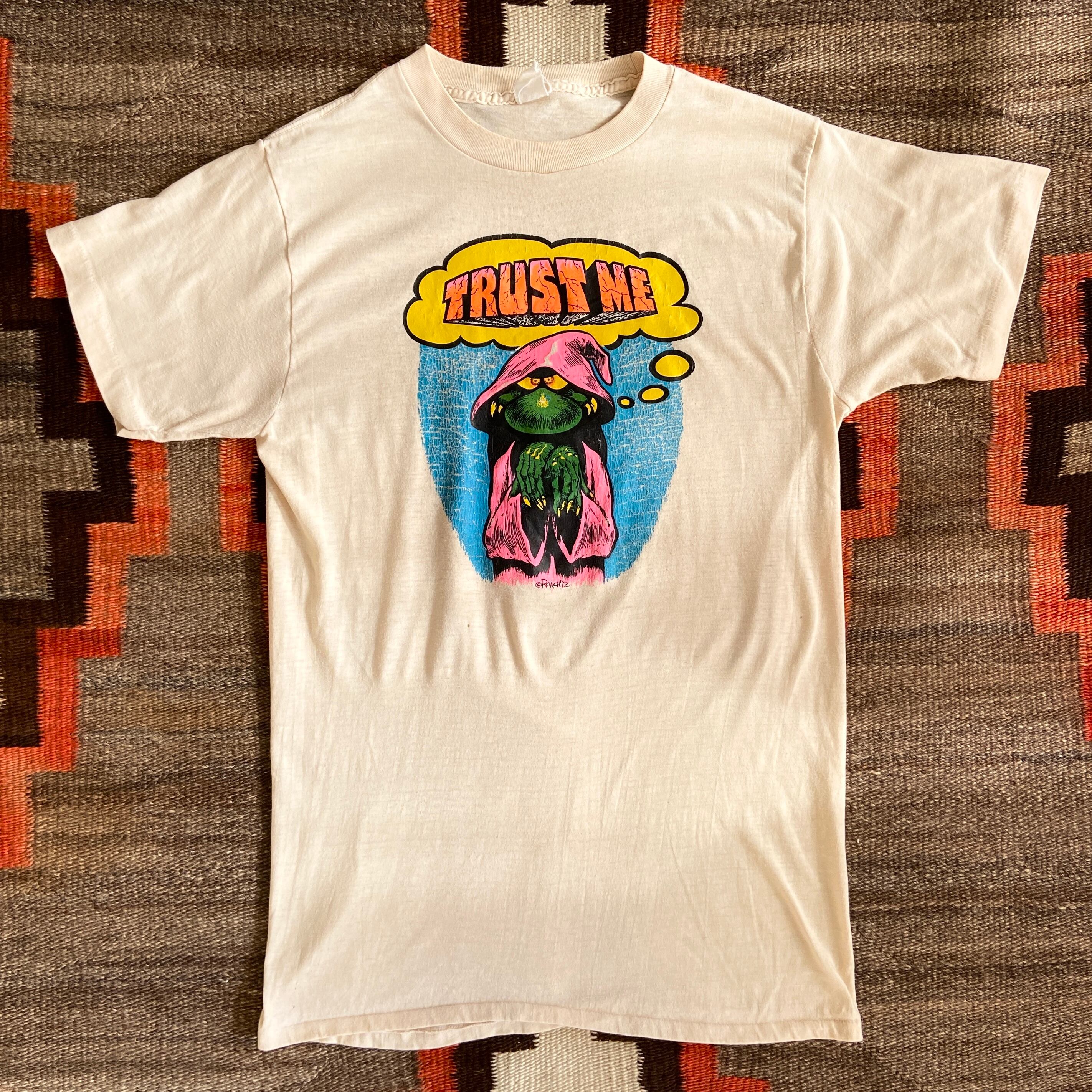 1970s Trust Me Roach Print Tee M位 F726