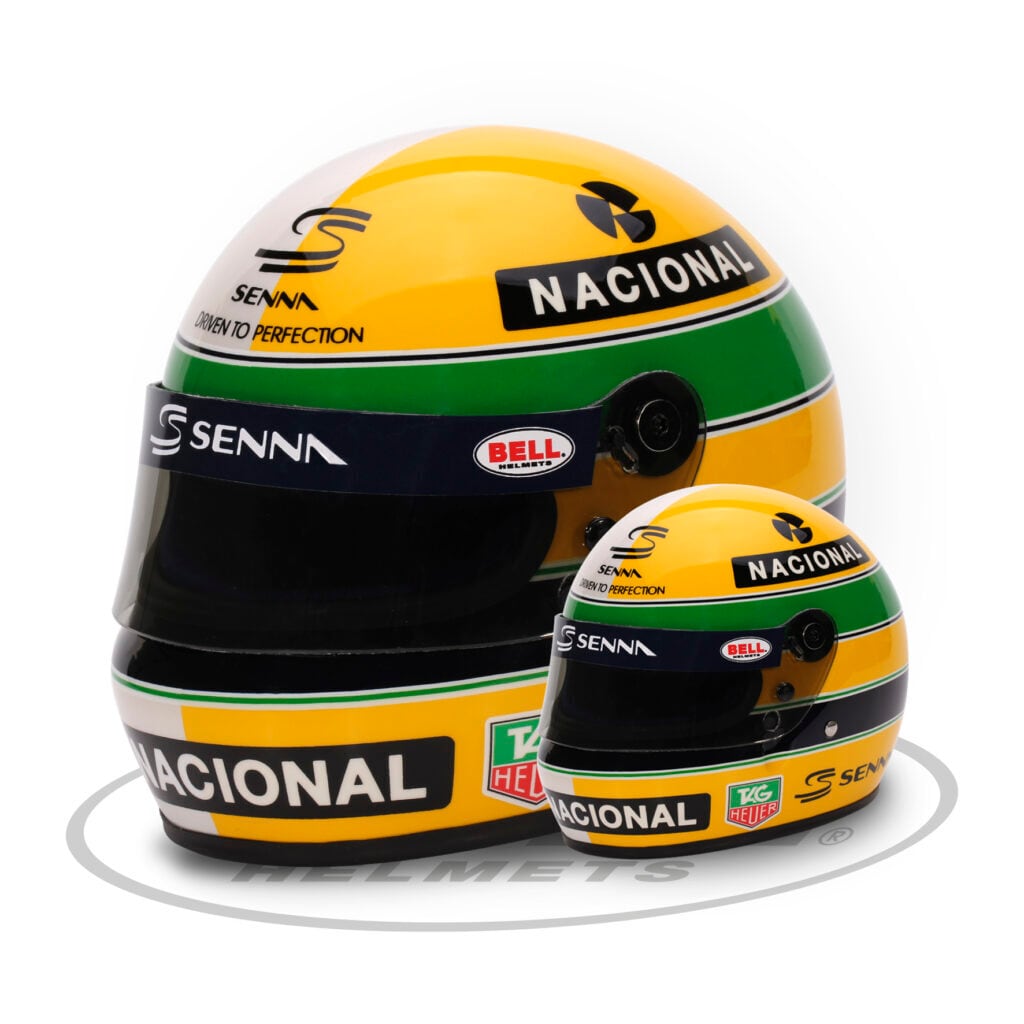 Bell Mini Helmet 1:2 Scale - Ayrton Senna 30 Years Legacy (4100323