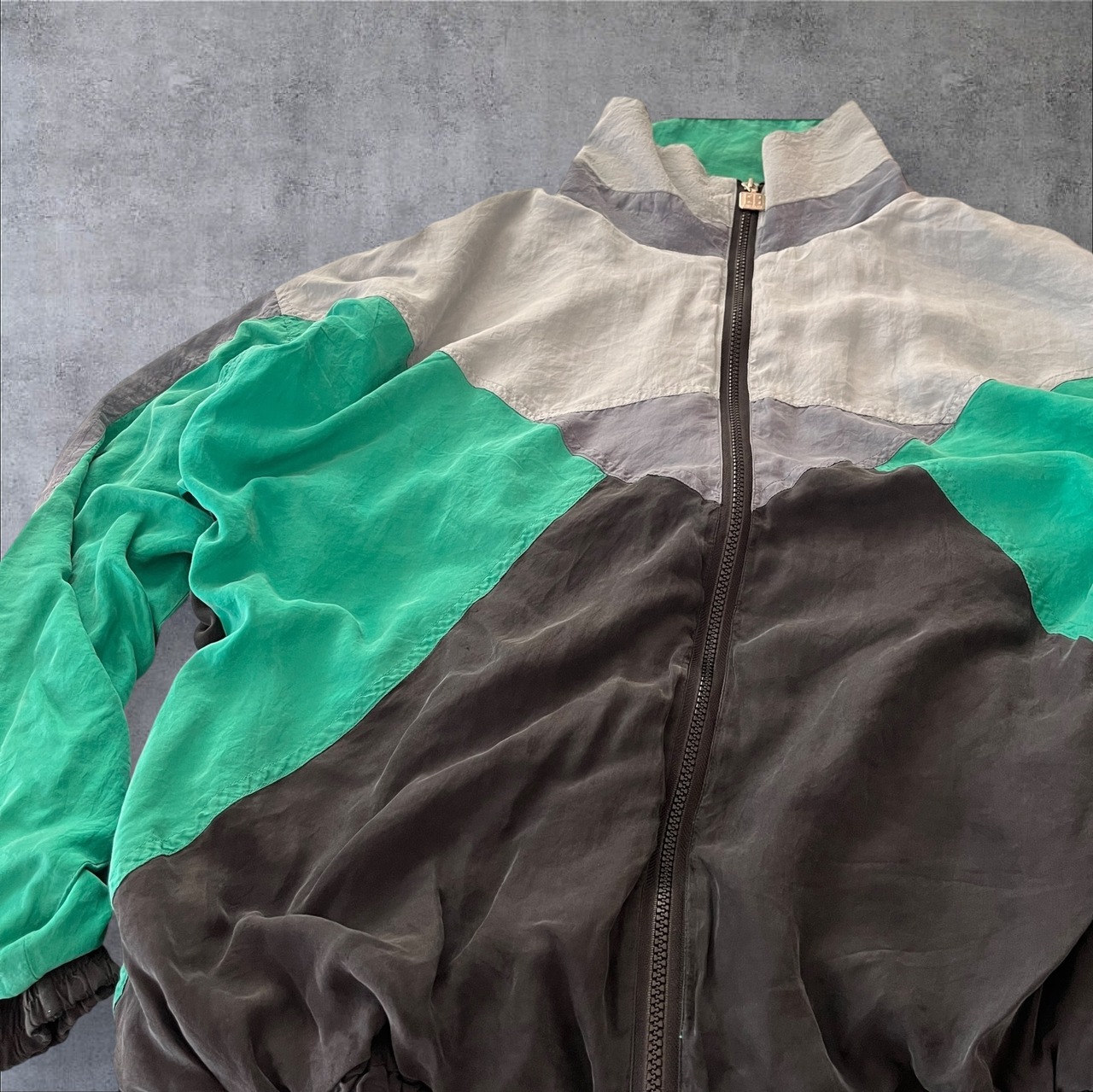 90s GIVENCHY Activewear Silk Jacket L