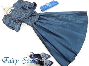 ★9号☆ソシアリボンステッチフォ－マルロングワンピ(OPN5278) 